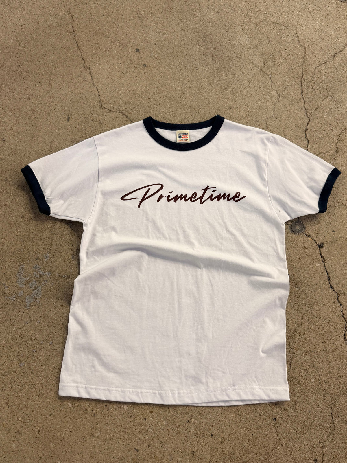 PrimeTime Script Ringer Tee