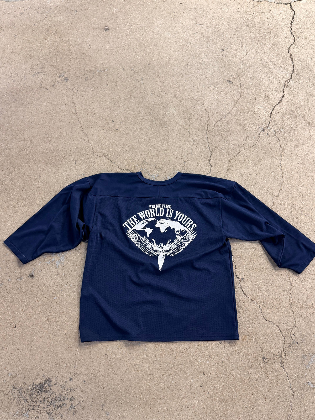 PrimeTime World Is Yours Mesh Tee